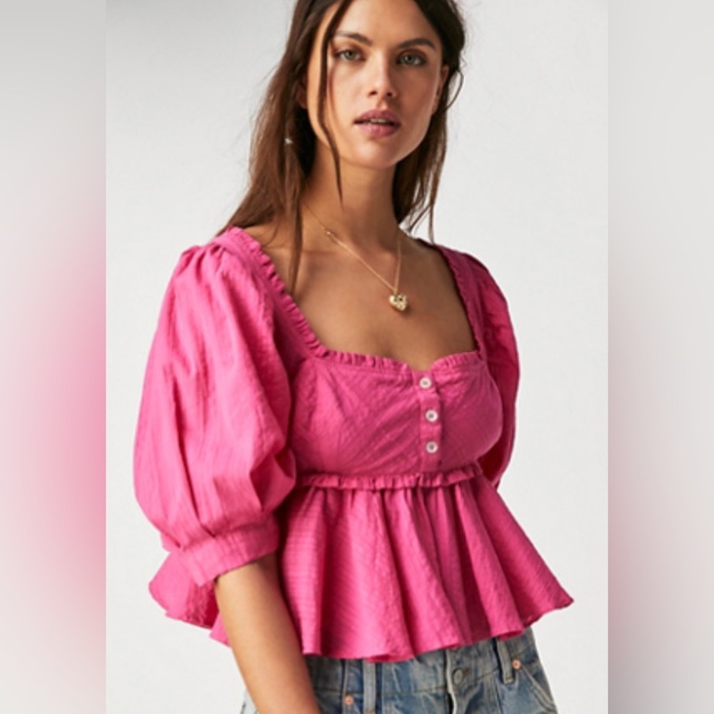FREE PEOPLE leave it to me top NWT